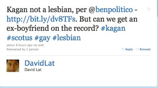 Illustration for article titled Friends, Peers Testify That Elena Kagan Is Not A Lesbian